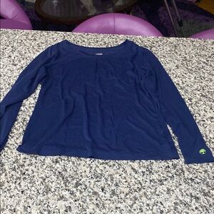 Healing hands Navy Blue Long Sleeve Shirt